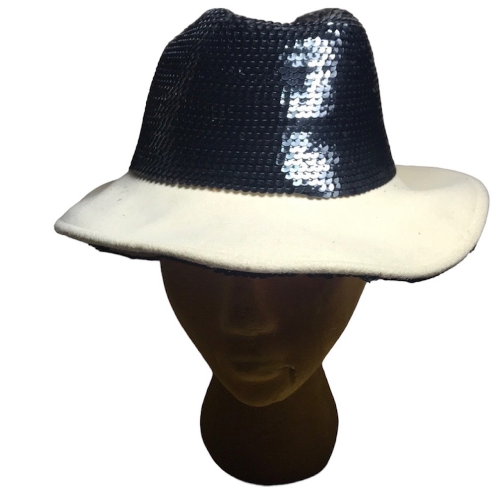 Vintage  black Sequin hat